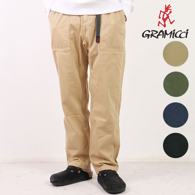 グラミチ Gramicci メンズ ルーズテーパードリッジパンツ [G114-OGT] LOOSE TAPERED RIDGE PANT ボトムス ロングパンツ ワイドフィット オーガニックコットン