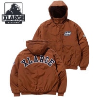 ̵ۥȥ顼 XLARGE  ʥ ѥե㥱å [101233021006 FW23] NYLON PUFFER JACKET x-large å顼  ֥륾 աǥ BROWN