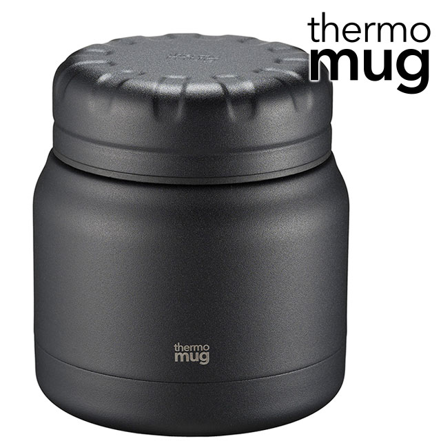 【SALE】サーモマグ thermo mug ミニタンク [TNK18-30 FW23] 300ml MINI TANK 真空2重構造 保温フードジャー ランチボックス 弁当箱 スープジャー 保温 保冷 ALL-BLACK オールブラック【s】