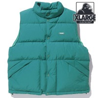 ̵ۡSALEۥȥ顼 XLARGE  ٥ [101234021010 HO23] DOWN VEST x-large å顼  饤ȥ GREEN