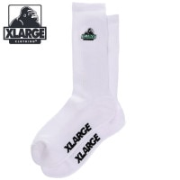 【SALE】エクストララージ XLARGE メンズ OGエンブロイダード ソックス [101234054001 HO23] OG EMBROIDERED SOCKS x-large エックスラージ 靴