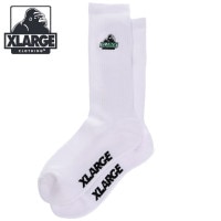 ȥ顼 XLARGE  OG֥ å [101234054001 HO23] OG EMBROIDERED SOCKS x-large å顼  롼å ˡå WHITEڥ᡼