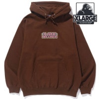 ̵ۡSALEۥȥ顼 XLARGE  ȥ顼쥳 աǥåɥåȥ [101234012017 HO23] XLARGE RECORDS HOODED SWEATSHIRT x-large å顼 ȥåץ ץ륪С BROWNts