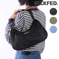 ミルクフェド MILKFED. ロゴプレート ハンドバッグ [103241053007 SS24] LOGO PLATE HANDBAG メンズ・レディース 鞄|MILKFED（ミルクフェド）