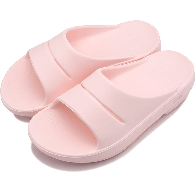 【6か月保証】ウーフォス OOFOS レディース リカバリーサンダル ウーアー [2000020127241 SS24] OOahh 疲労回復サンダル アフタースポーツ ランニング ジム アウトドア Blush