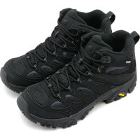 ̵ۥ MERRELL ǥ ⥢3 󥻥ƥå ߥå ƥå [J500424 SS24] W MOAB 3 SYNTHETIC MID GORE-TEX  Ʃɿ ӥ֥ॽ ȥɥ塼 ȥå ϥ ˡ BLACK/BLACK