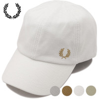 【30％OFF／SALE】フレッドペリー FRED PERRY ピケクラシックキャップ [HW6726 SS24] PIQUE CLASSIC CAP メンズ・レディース 帽子 鹿の子 フリーサイズ【