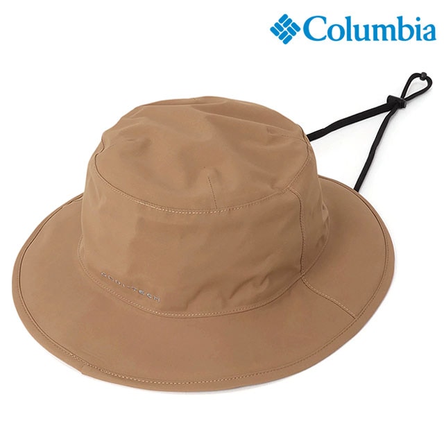 コロンビア Columbia ティフィンヒルフォルダブルブーニー [PU5670-257 SS24] Tiffin Hill Foldable Booney メンズ・レディース 帽子 サファリハット UVカット 防水 あご紐付き Delta 【メール便配送】