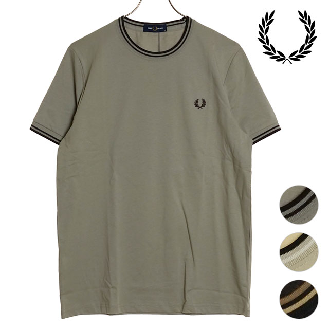 FRED PERRY メンズ 半袖Tシャツ TWIN TIPPED T-SHIRT SALE】フレッドペリー FRED PERRY メンズ ツイン ティップド T