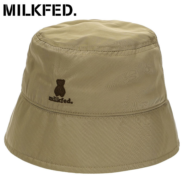 ̵ۡڥܡۥߥ륯ե MILKFED. ǥ ڡ Хåȥϥå [103241051009 SS24SPOT] MILKFED. AQO STUDIO SPACE BUCKET HAT ˹ ե꡼ BEIGE