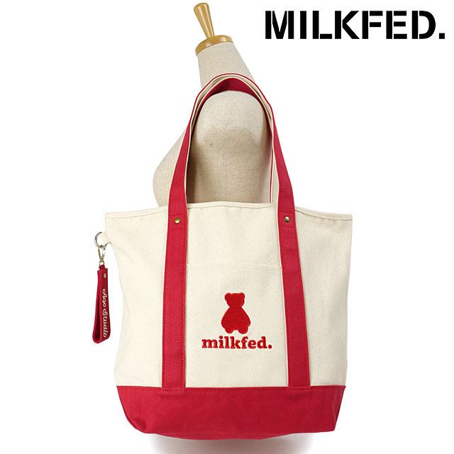 トートバッグ AQOSTUDIOSPACE MILKFEDxAQO STUDIO CANVAS TOTE BAG 30%OFF/SALE】 ミルクフェド MILKFED. レディース アコ