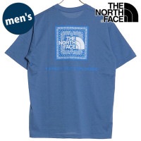 ザ・ノース・フェイス THE NORTH FACE メンズ ショートスリーブバンダナスクエアロゴティー [NT32446-IS SS24] S/S Bandana Square Logo Tee TN