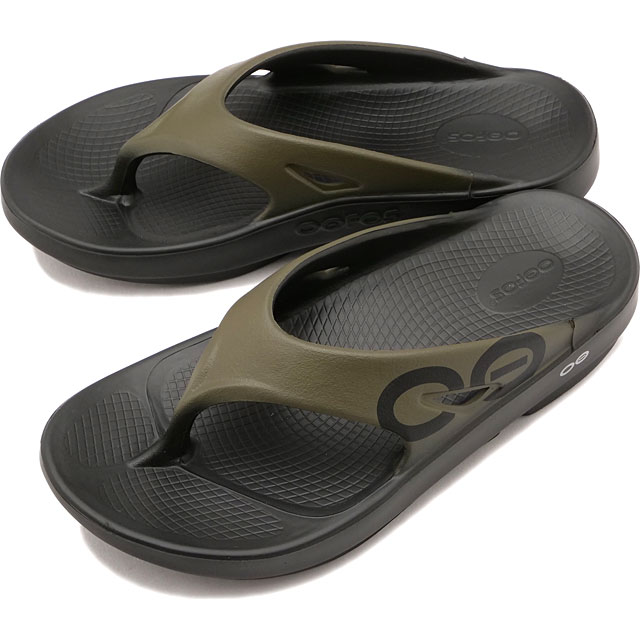 【6か月保証】ウーフォス OOFOS メンズ リカバリーサンダル ウーオリジナル スポーツ [2000040123232 SS24] OOriginal Sport 疲労回復サンダル アフタースポーツ ランニング ジム アウトドア Tactical-Green