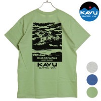 【SALE】カブー KAVU メンズ レーニアTシャツ [19822041 SS24] Rainier Tee トップス 半袖 クルーネック ショートスリーブ 【メール便配送】【s】|KAVU（カブー