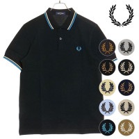 フレッドペリー FRED PERRY メンズ ツイン ティップド フレッドペリーシャツ [M3600 SS24] TWIN TIPPED FRED PERRY SHIRT トップス 半袖 定番 ポロシ