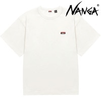 ̵ۥʥ NANGA  ϥ֥å ܥå ֥꡼ƥ [NW2411-1G804-A SS24] ECO HYBRID BOX LOGO EMBROIDERY TEE ȥåץ ȾµT ȥɥ WHT ڥ᡼