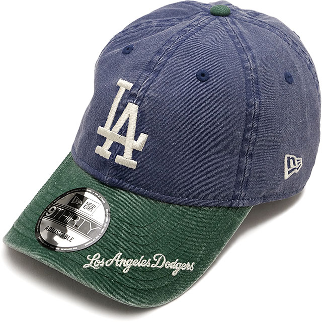 ロサンゼルス・ドジャース★ニューエラ キャップ★WASHED BASIC 9THIRTY MLB Visor Logo ロサンゼルス・ドジャース アシッド