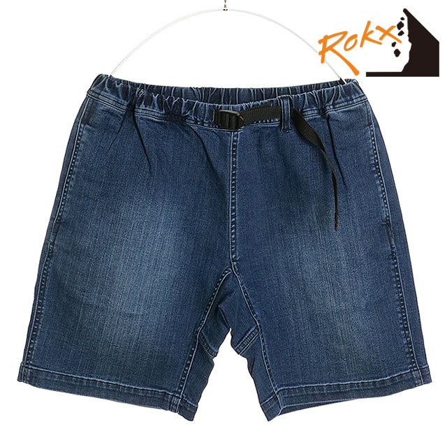 roku 6 デニム　ハーフパンツ ロックス ROKX メンズ デニムロックスショート [RXMS243014 SS24