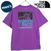 ザ・ノース・フェイス THE NORTH FACE メンズ ショートスリーブハーフスウィッチングロゴティー [NT32458-AB SS24] S/S Half Switching Logo Tee 