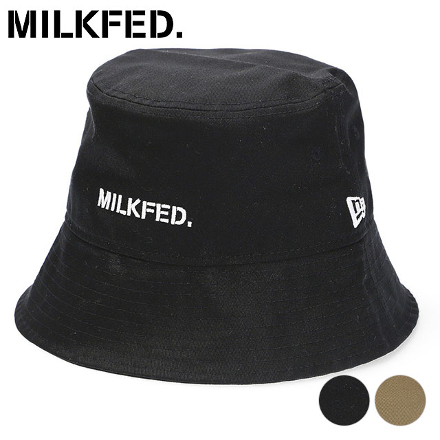 ミルクフェド MILKFED. レディース ニューエラ ステンシルロゴハット [103242051001 SU24] MILKFED. × NEW ERA STENCIL LOGO HAT 帽子 【メール便配送】