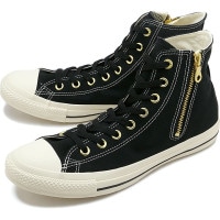 ̵ۥС CONVERSE ˡ 륹 ɥå ϥå [31312240 SS24Q2] ALL STAR GOLDZIP HI 󥺡ǥ  ɥå BLACK