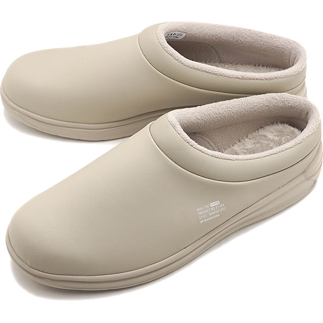 【30%OFF/SALE】 ムーンスター エイトテンス MOONSTAR 810s 冬サンダル カフ ウォーム [54410188] ET014 CAF WARM メンズ・レディース 靴 サボ スリッポン BEIGE  正規取扱店