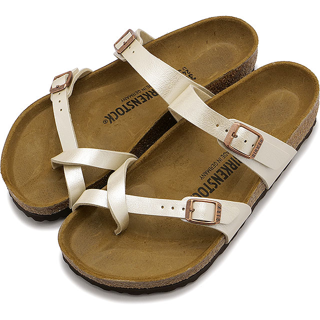 美品☆BIRKENSTOCK MAYARI 白 24cm サンダル コンフォート Mayari Birko-Flor White | BIRKENSTOCK