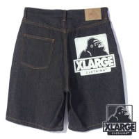 エクストララージ XLARGE メンズ OGデニムショートパンツ [101242031002 SU24] OG DENIM SHORT PANTS x-large エックスラージ ボトムス ショーツ 