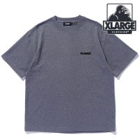 エクストララージ XLARGE メンズ スタンダードロゴ ヘザー ショートスリーブTシャツ [101242011038 SU24] STANDARD LOGO HEATHER S/S TEE x-la
