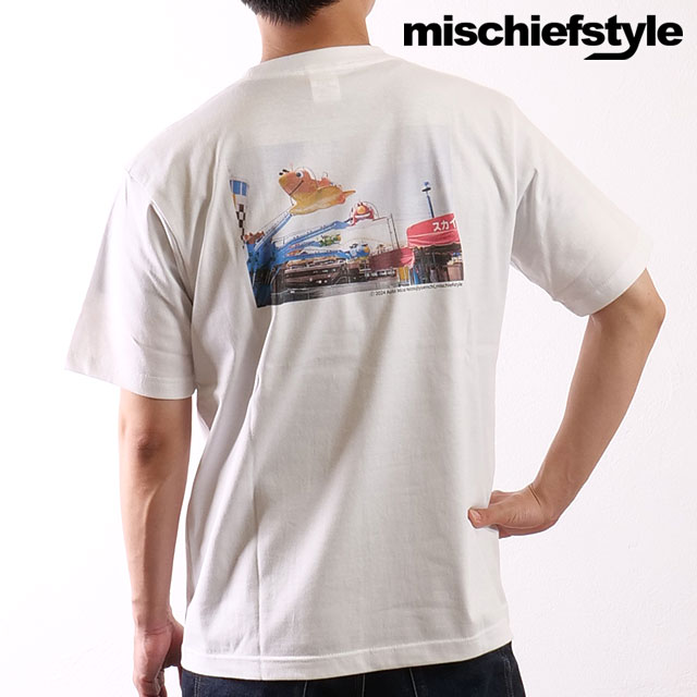コラボ ミスチーフスタイル mischiefstyle 華蔵寺フォトTシャツ [OG013 SS24] KEZOUJI PHOTO TEE メンズ・レディース トップス 半袖 華蔵寺遊園地 スカイファイター SKY-FIGHTER 【メール便配送】