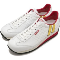 【返品送料無料】パトリック PATRICK スニーカー マラソンツバキ [724500 FW24] MARATHON椿 メンズ・レディース 日本製 靴 ステアレザー シーズン限定 WHT ホワイト|P