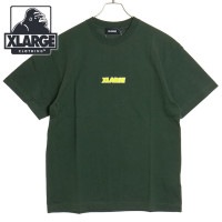 エクストララージ XLARGE スランテッドロゴ ショートスリーブ Tシャツ [101243011019] STANDARD LOGO S/S TEE メンズ トップス 半袖 ワンポイントロゴティー 