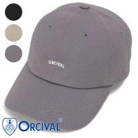 オーシバル ORCIVAL 6パネルキャップ [OR-H0333-CBB] 6P CAP メンズ・レディース 帽子 フリーサイズ サイズ調整可能 正規取扱店|ORCIVAL（オーシバル）