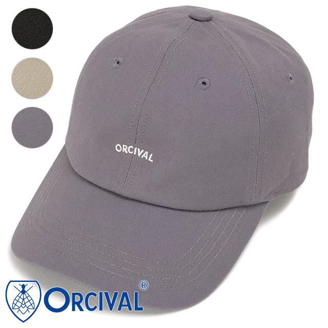 オーシバル ORCIVAL 6パネルキャップ [OR-H0333-CBB] 6P CAP メンズ・レディース 帽子 フリーサイズ サイズ調整可能 正規取扱店