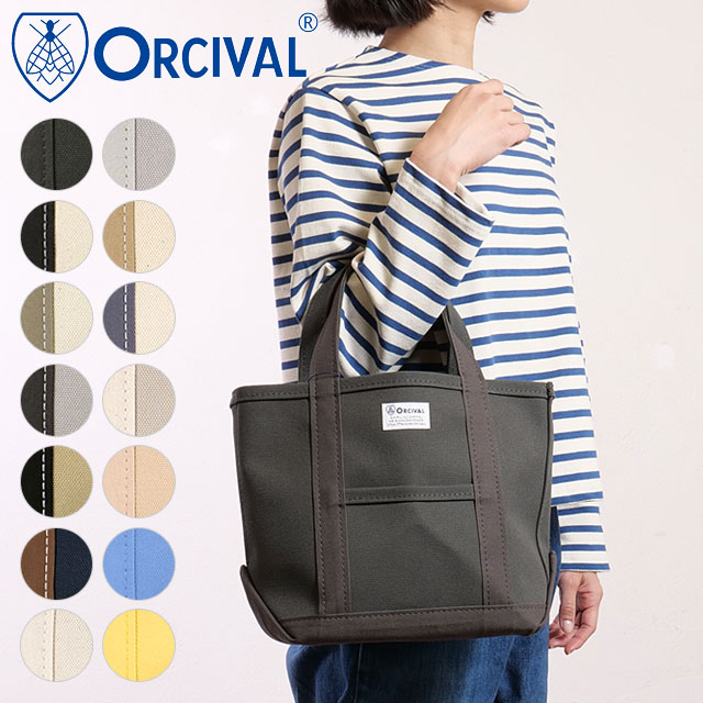 オーシバル ORCIVAL トートバッグ スモール [OR-H0285-KWC] TOTE BAG