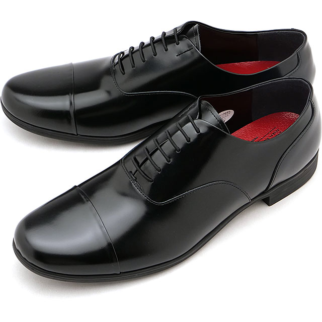 【返品送料無料】ショセ トラベルシューズ TRAVEL SHOES by chausser トラベル シューズ バイ ショセ ストレートチップ ガラスレザー レースアップシューズ [TR-001Mガラス FW24] Straight tip shoes メンズ 靴 日本製 生活防水 ビブラムソール ブラック BLG