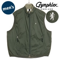 SALEۥեå Gymphlex åץ٥ [GY-A0558-WPR FW24] ZIP VEST  饤ȥ ʡ٥ ȥɥ LT.OLIVEts 谷Ź