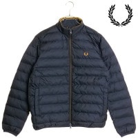 フレッドペリー FRED PERRY インサレーテッドジャケット [J4564-608 FW24] INSULATED JACKET メンズ アウター 中綿ジャケット ブルゾン NAVY|FRED P