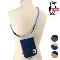 チャムス CHUMS ロープ ショルダーポーチ スウェットナイロン [CH60-3815 FW24] Rope Shoulder Pouch Sweat Nylon メンズ・レディース 鞄 縦型スモー