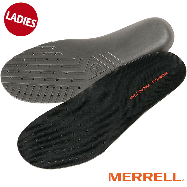 メレル MERRELL インソール キネティック フィット ベース フットベッド メモリー [JAFABWM SS25] W KINETIC FIT BASE FOOTBED MEMORY レディース 靴 中敷き シューズアクセサリー BLACK