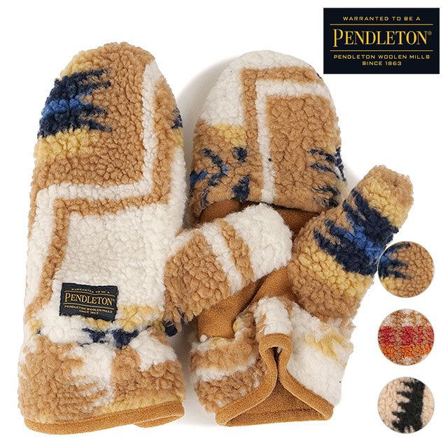 【SALE】ペンドルトン PENDLETON ボアミトン [PDT-000-243030 FW24] BOA MITTEN メンズ・レディース 手袋 フリースグローブ 防寒 正規取扱店【s】