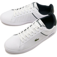 ラコステ LACOSTE スニーカー ライト ベース [48SMA0113-1R5 FW24] M LITE BASE 224 1 SMA メンズ 靴 シューズ WHT/DK-GRN|LACOSTE（