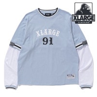 【SALE】エクストララージ XLARGE エクストララージ 91 レイヤード ロングスリーブTシャツ [101242011035 FW24SPOT] XLARGE 91 LAYERD L/S TEE