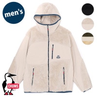 チャムス CHUMS ボンディング フリース パネル パーカー [CH04-1419 FW24] M Bonding Fleece Panel Parka メンズ アウター 防風 マイクロフリース フ