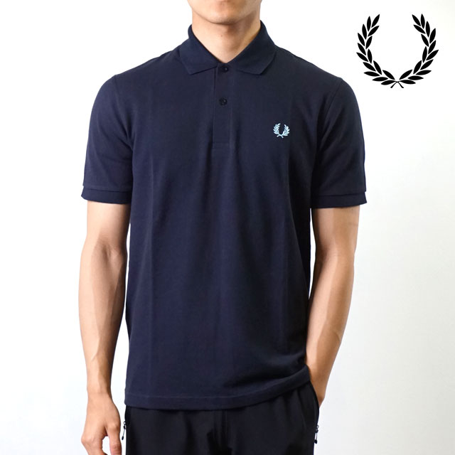フレッドペリー FRED PERRY ポロシャツ ザ・オリジナル フレッドペリーシャツ [M3-795] THE ORIGINAL FRED PERRY SHIRT メンズ トップス 半袖 コットンピケ NAVY