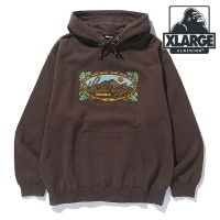 【SALE】エクストララージ XLARGE ロープロゴ フーデッド スウェットシャツ [101244012006 FW24WINTER] ROPE LOGO HOODED SWEATSHIRT メンズ