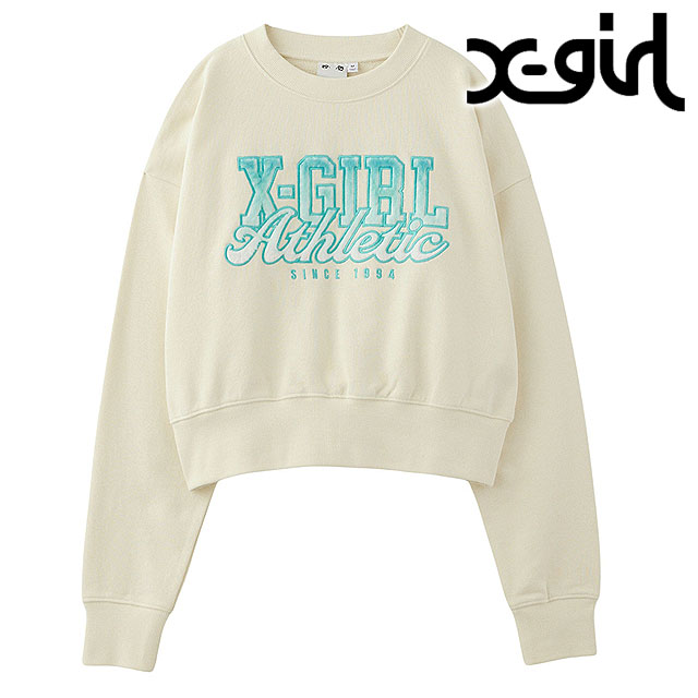 SALE】エックスガール X-girl フェイクファーロゴ コンパクト