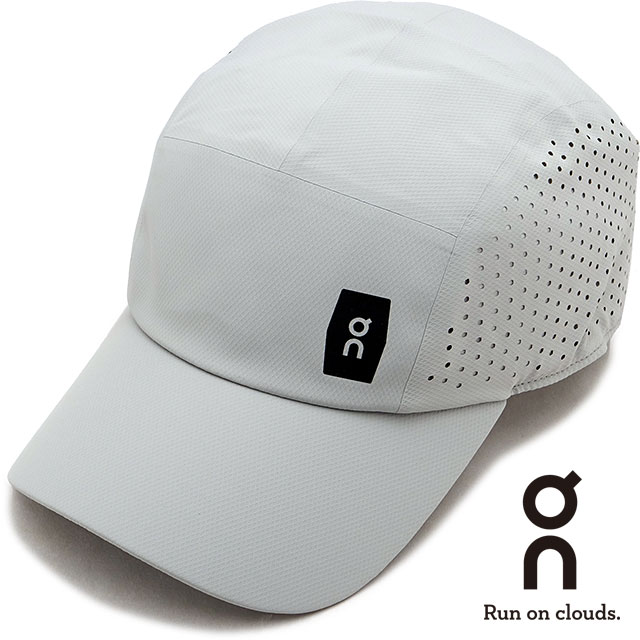 オン On ライトウェイトキャップ [301.01769 SS25] Lightweight Cap メンズ・レディース 帽子 ランニングキャップ フリーサイズ Glacier
