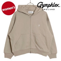 SALEۥեå Gymphlex åץաǥ [#GY-C0438 CFC SS25] ZIP HOODIE ǥ ݡĥեå ȥåץ åȥѡ GREIGE(OFF WHITE) 谷Źts
