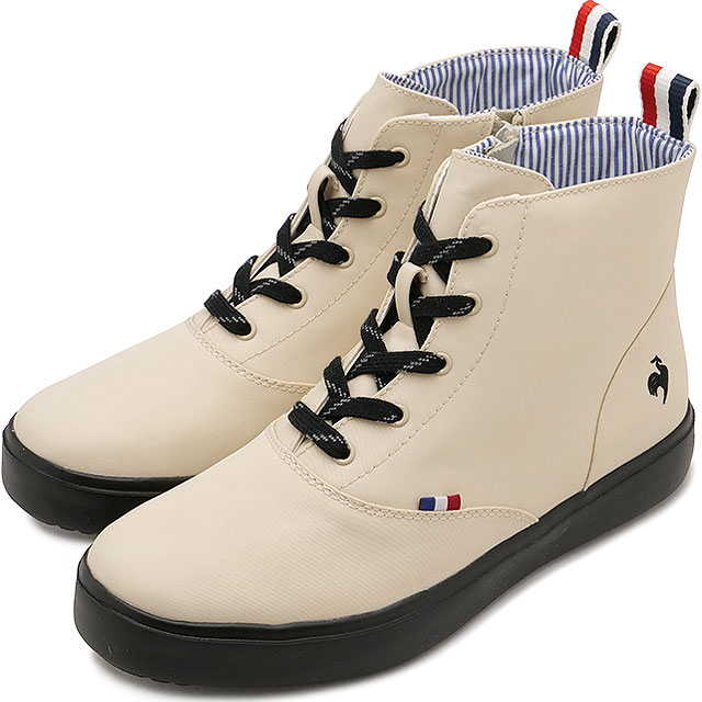 【30%OFF/SALE】ルコック le coq sportif レインブーツ LCS テルナ III MID R [LU5SRS04LZ SS25] TELUNA III MID R レディース 靴 防水シューズ スニーカー 女性用 BGBK ベージュ/ブラック 正規取扱店【s】
